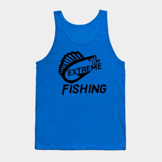 Extreme Fishing , Fishing Tshirts, Karate Fishing T Shirt Tank Top by Johner_Clerk_Design